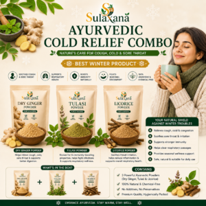 Sulaxana Ayurvedic Cold Relief Combo