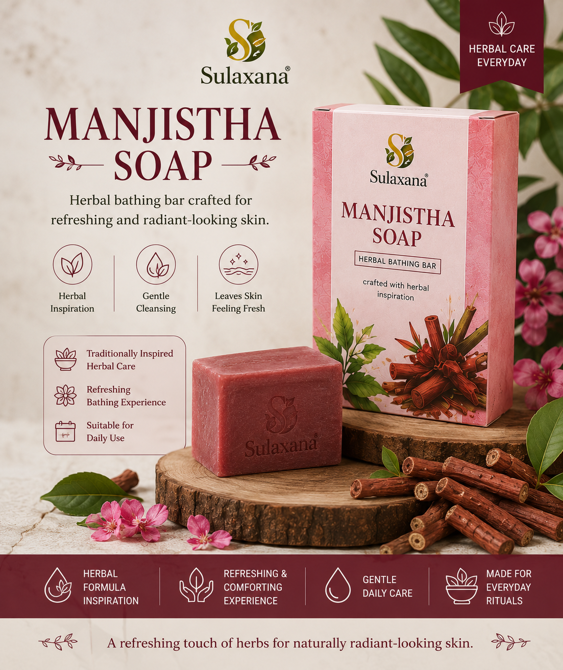 Sulaxana Manjistha Soap
