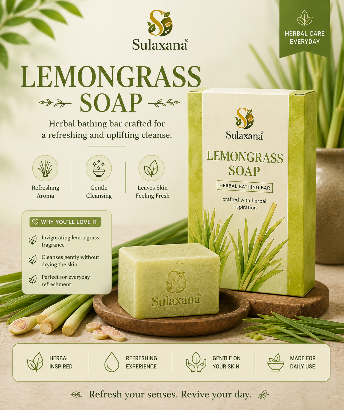 Sulaxana Lemongrass Soap
